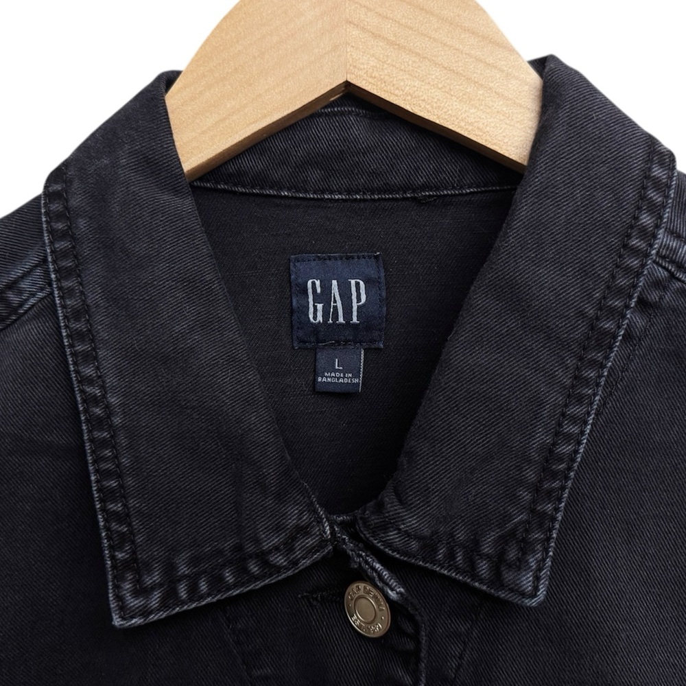 NWT Gap Denim Short Sleeve Utility Romper - Picture 4 of 6